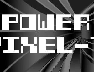 Power Pixel-7 font