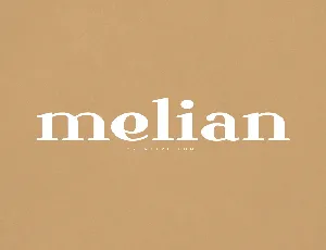 Melian font