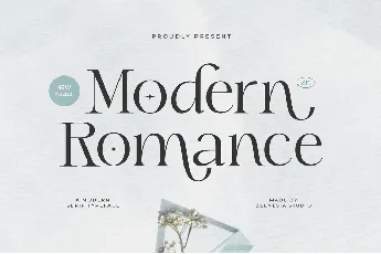 Modern Romance font