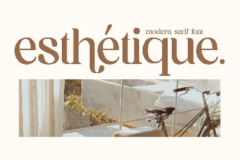 Esthetique font