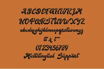 Medang font