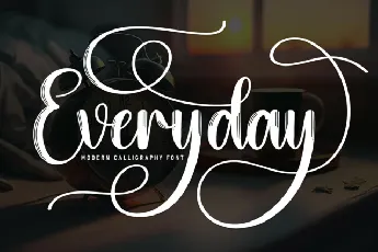 Everyday Script Typeface font