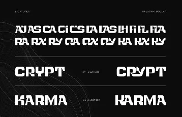 Valastic Dollar font