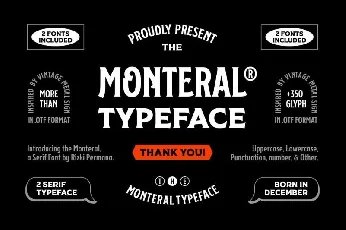 FF Monteral Serif font