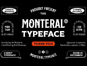 FF Monteral Serif font