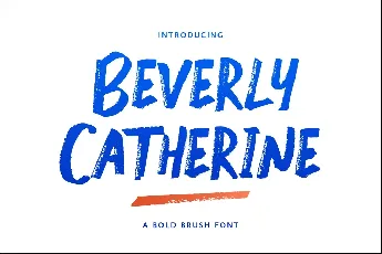 Beverly Catherine font