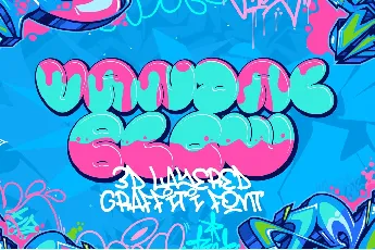 Vandal Blow Graffiti font