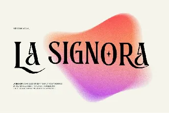 La Signora font