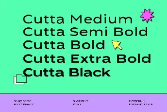 Cutta font