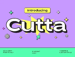 Cutta font