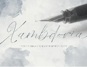 Xambdoria font