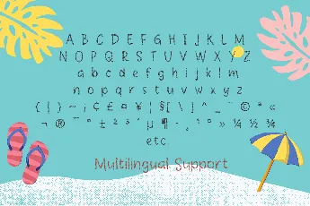 Summer Beach font