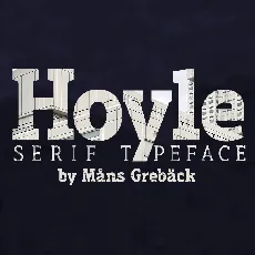 Hoyle Variable PERSONAL USE font