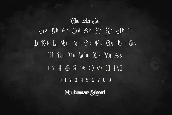 SrigalaDemo font