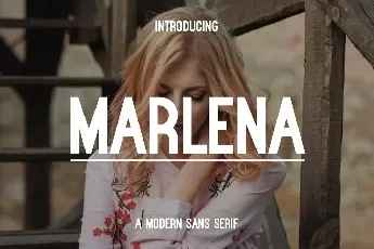 Marlena font