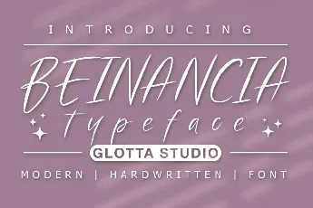 Beinancia font