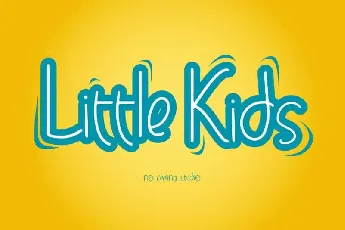 Little Kids Display font