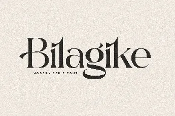 Bilagike font