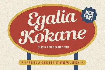 Egalia Kokane font