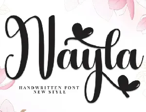 Nayla Display font