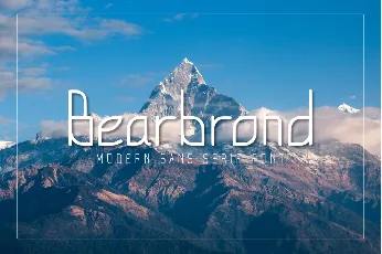 Bearbrond font