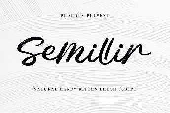 Semillir font