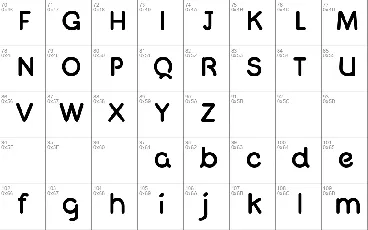 Quiglet font