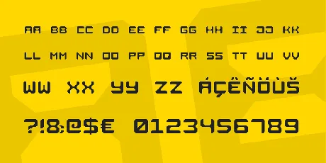 Square Metal-7 font