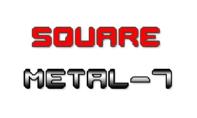 Square Metal-7 font