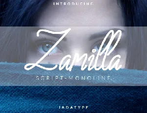 Zamilla font