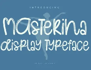 Masterina Brush font