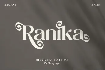 Ranika font