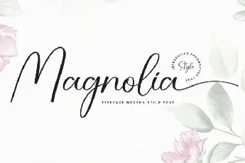 Magnolia Script Typeface font