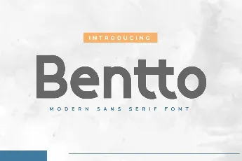 Bentto font