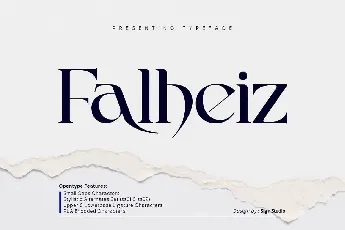 Falheiz font