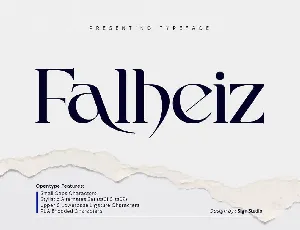 Falheiz font