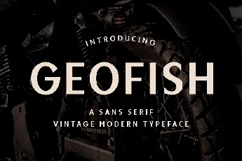 Geofish font