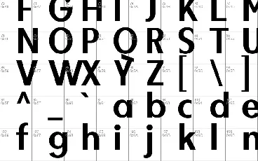 Geofish font