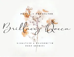 Brittney Queen font