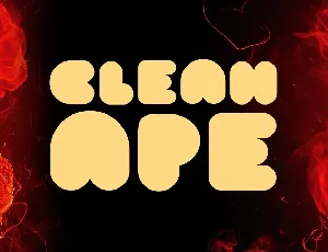 Clean Ape Typeface Free font