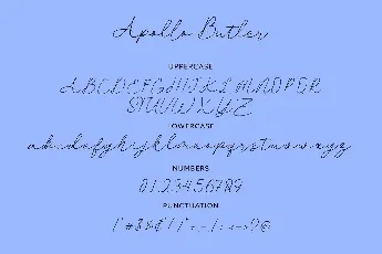 Apollo Butler font