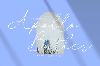 Apollo Butler font