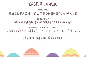 EASTER CHALK font