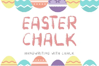 EASTER CHALK font