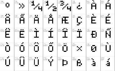 Thin Pixe-l7 font