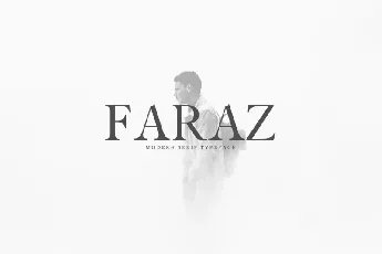 Faraz Typeface font