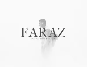 Faraz Typeface font