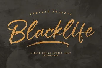 Blacklife font