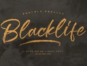 Blacklife font