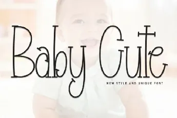 Baby Cute Display font